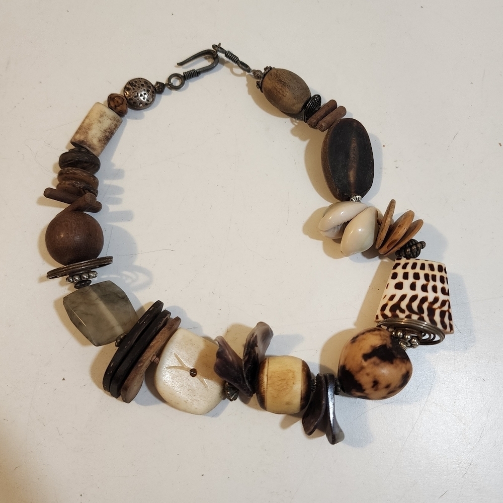 Women's Fashion Wooden Necklace